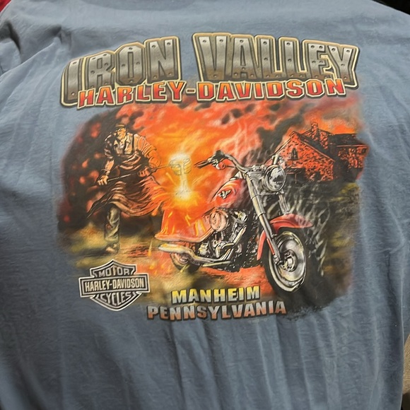 Multiple (9) Harley Davidson short sleeve shirts X-Large - Picture 4 of 16